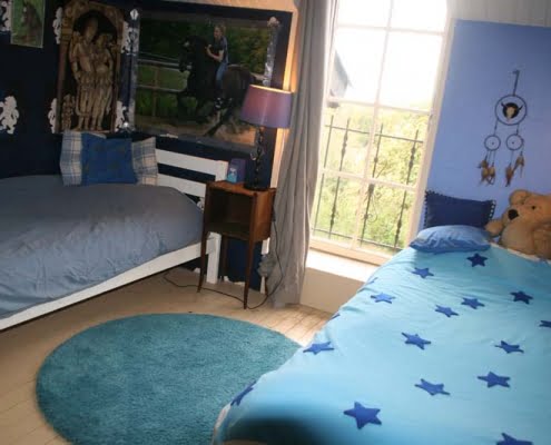Salon - Blauwe slaapkamer