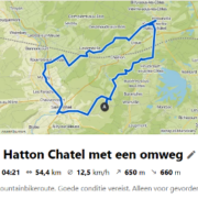 mtb fietsroute hatton chatel Frankrijk