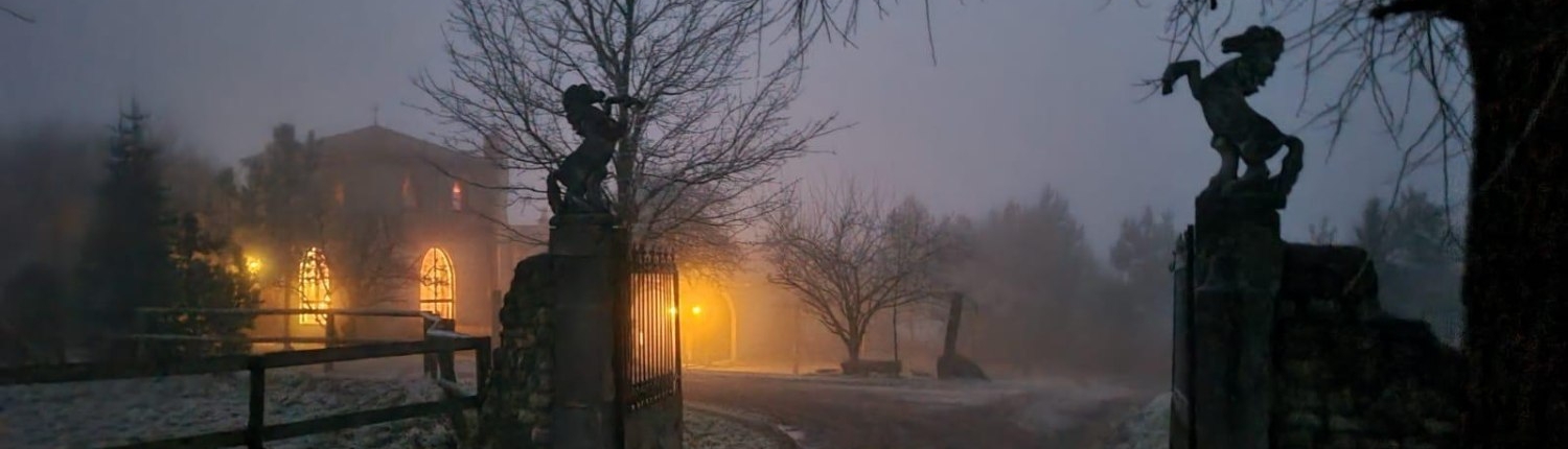 winternight - bijzonder overnachten mystiek klooster in frankrijk, bijzonder overnachten in frankrijk